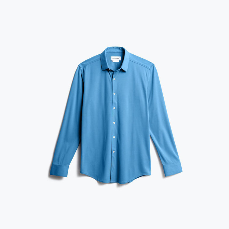 Men's Apollo Shirt - Storm Blue (Brushed)