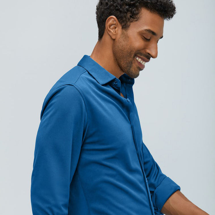 Men's Apollo Shirt - Royal Blue (Recycled)