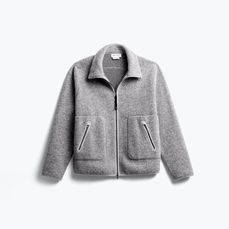Men's Composite Merino EcoFleece Jacket - Grey Heather