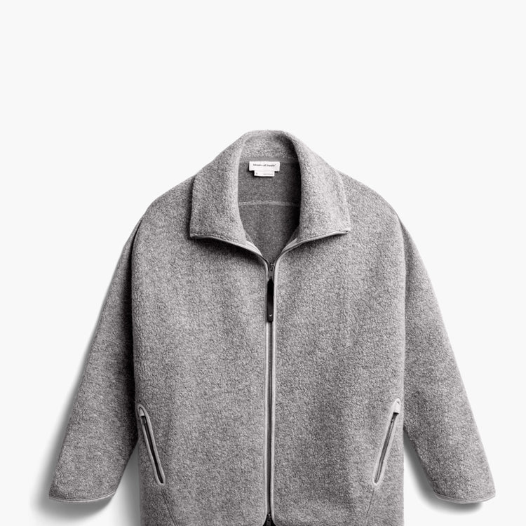 Women's Composite Merino EcoFleece Jacket - Grey Heather