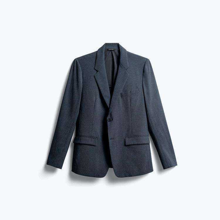 Men's Velocity Suit Jacket - Blue Houndstooth