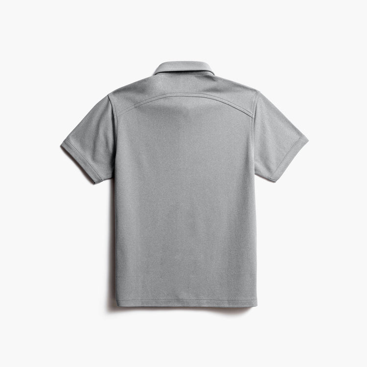 Men's Apollo Polo - Charcoal Heather (Brushed)