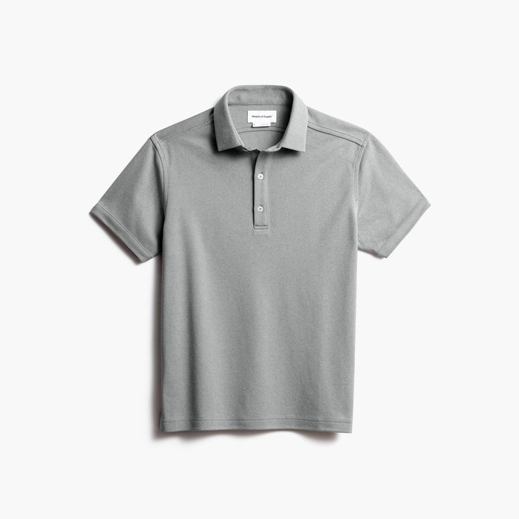 Men's Apollo Polo - Charcoal Heather (Brushed)