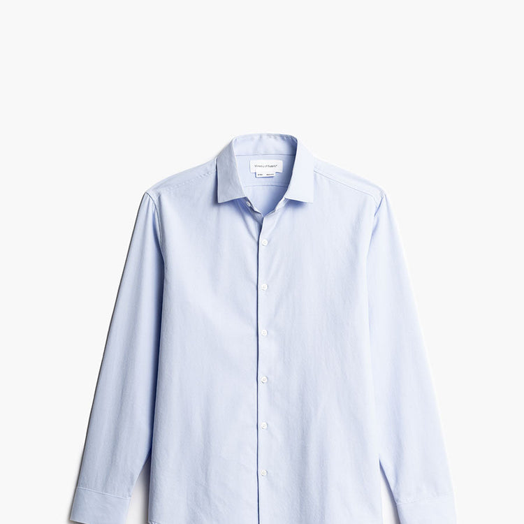 Men's Aero Zero Dress Shirt - Chambray Blue 2.0