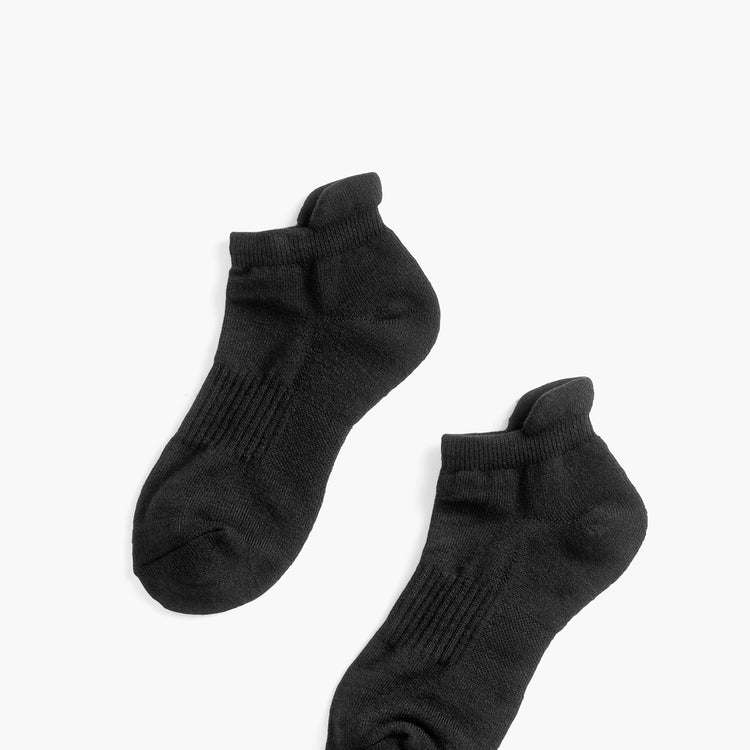 Atlas Ankle Sock - Black/Black