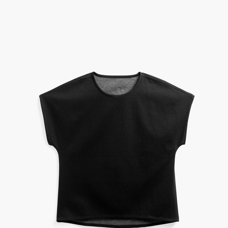 Women's Fusion Double Knit Reversible Tee - Black/Charcoal
