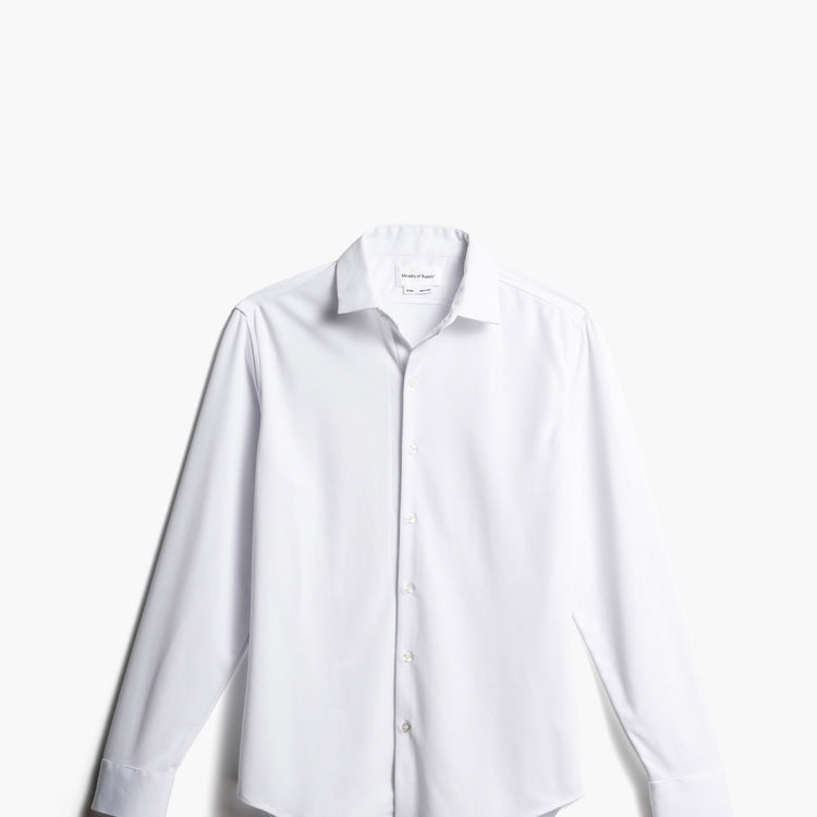 Men's Apollo Dress Shirt - White (Recycled)