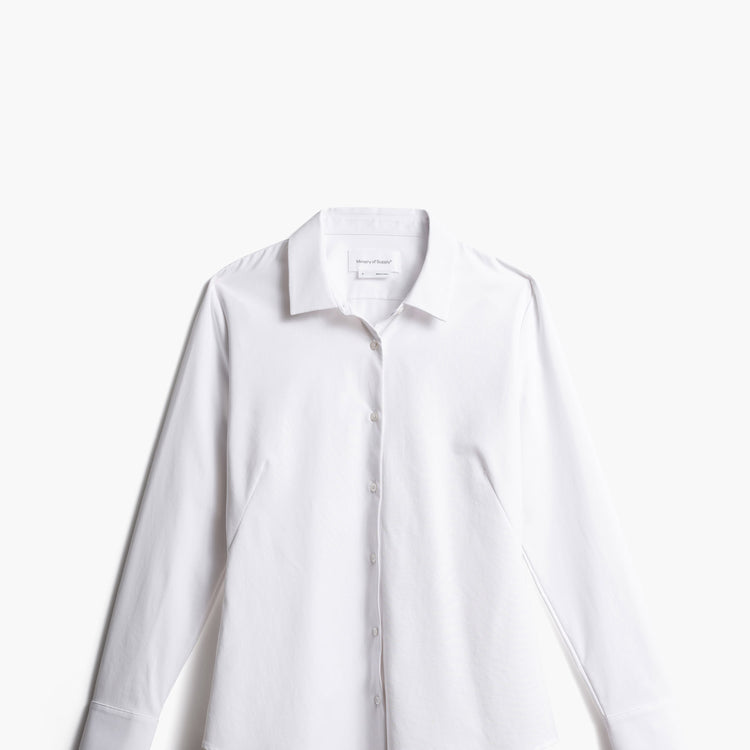 Women's Juno Recycled Tailored Shirt - White