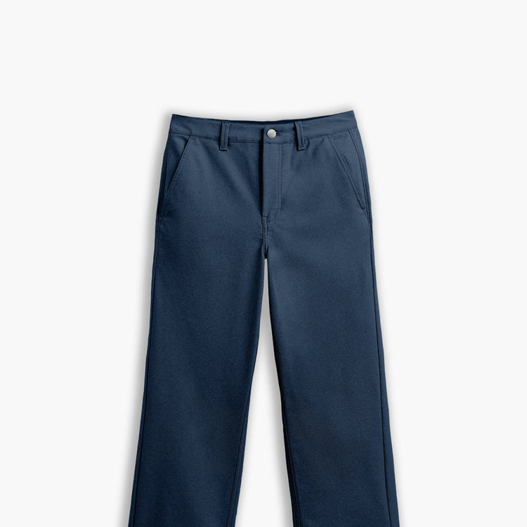 Women's Kinetic Twill 5-Pocket Cropped Pant (Formerly Kinetic Twill 5-Pocket Straight Leg Pant) - Steel Blue Heather (3H)